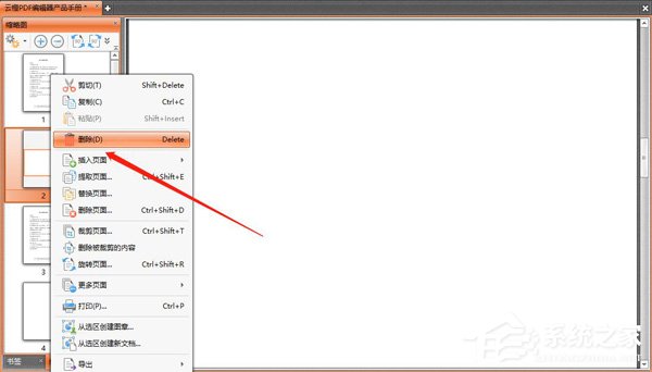 云橙PDF编辑器怎么删掉空白页?云橙PDF编辑器删掉空白页的方法