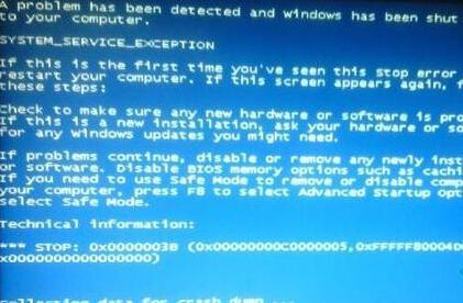 0x0000003B蓝屏代码是什么意思？