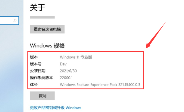 Win11系统如何查看自己的版号？