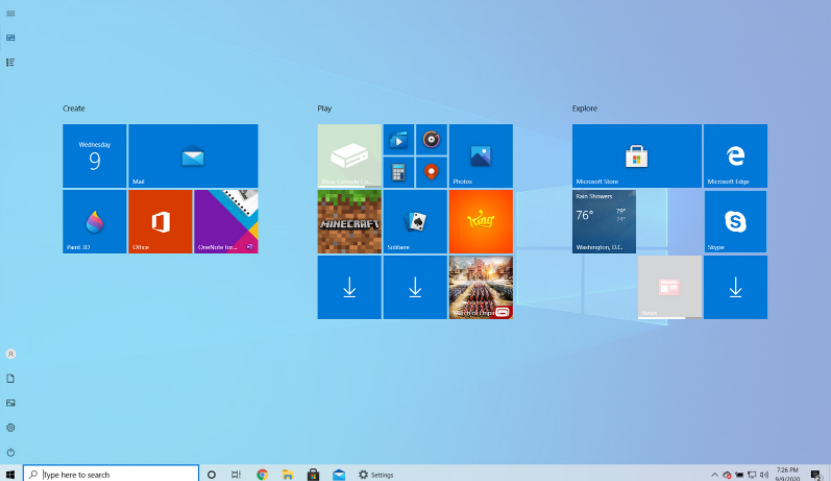 Win10开始菜单怎么设置全屏显示?