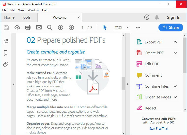 Adobe Acrobat Reader DC