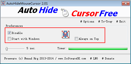 AutoHideMouseCursor