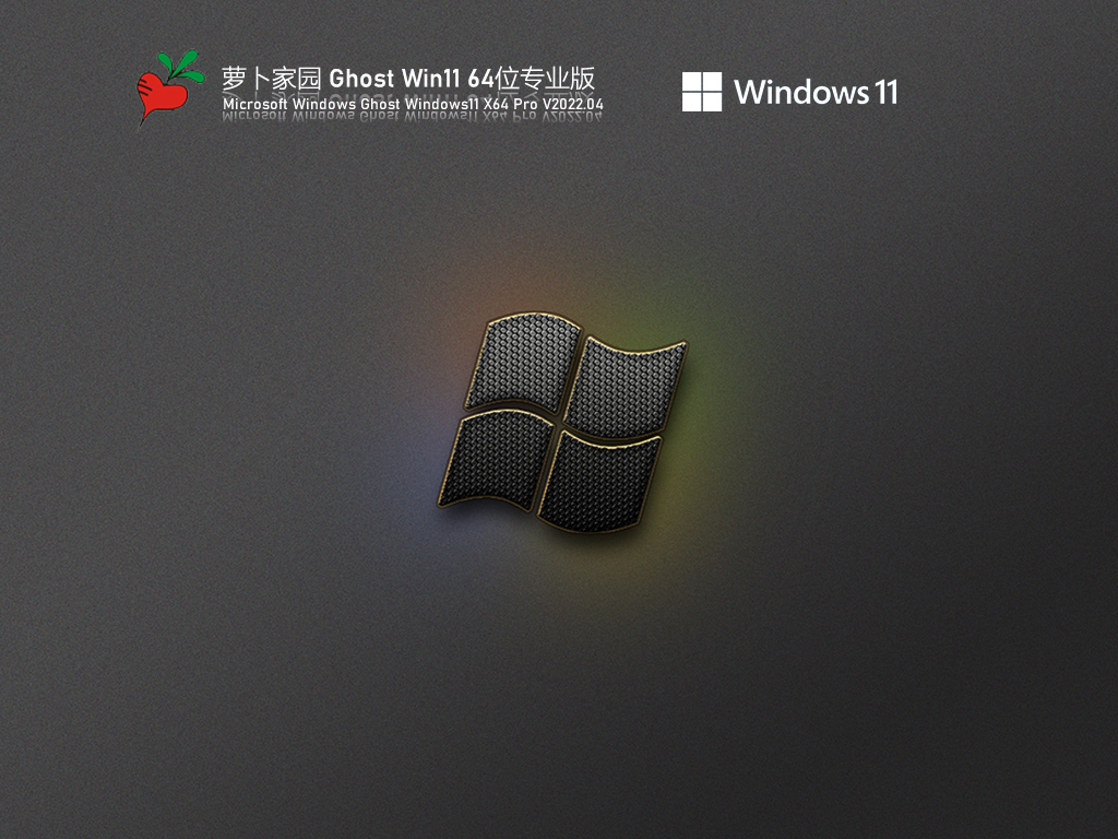萝卜家园 Ghost Win11 64位 专业精简版 V2022.04