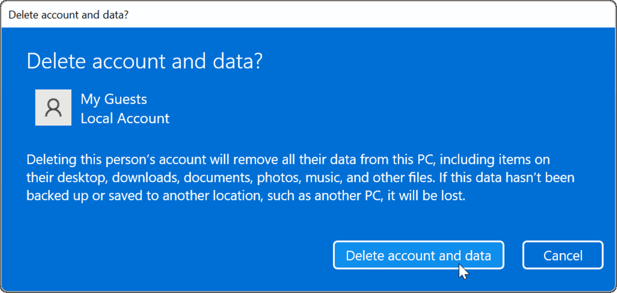 Win11如何创建访客帐户?
