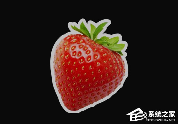 如何使用PPT制作图片描边效果?