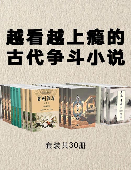 古典文学必读:越看越上瘾的古代争斗小说(套装共30册)薛刚起义反唐,岳飞精忠报国,结构完整,编年记事翔实,结构完整,带读者重回古代社会,品读经典传奇小说