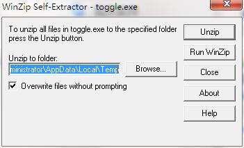 Toggle截图