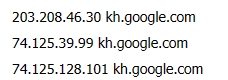 Google Earth截图