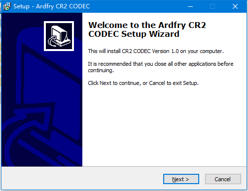 CR2 Codec截图