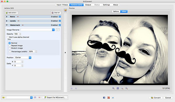 XnConvert for Mac截图