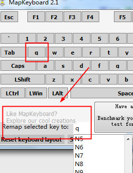 键盘键位修改器(MapKeyboard)截图