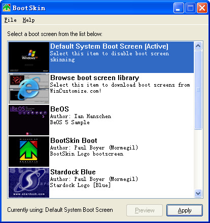 BootSkin截图