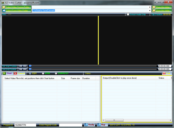 EzVideoCutter截图