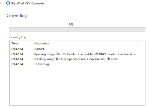 StarWind Converter 虚拟磁盘格式转换截图