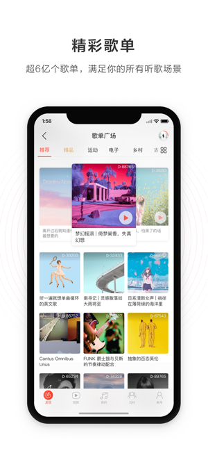 网易云音乐截图