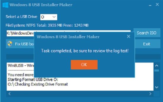 Win8启动U盘制作工具截图
