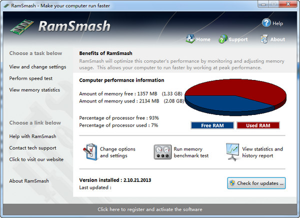 SwiftDogRamSmash内存管理截图