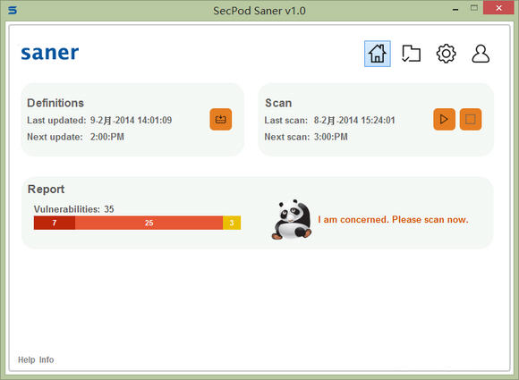 软件漏洞检测修复工具(SecPod Saner) 软件漏洞检测修复工具(SecPod Saner)截图