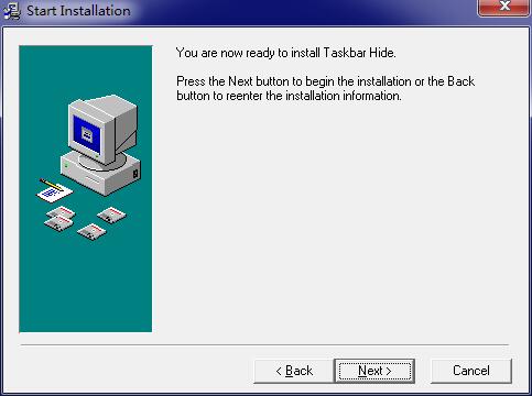 隐藏任务栏图标软件(Hide Taskbar)截图