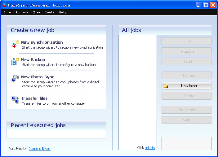 文件同步和备份(PureSync) v3.10.3截图