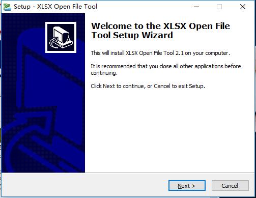 XLSX Open File Tool截图