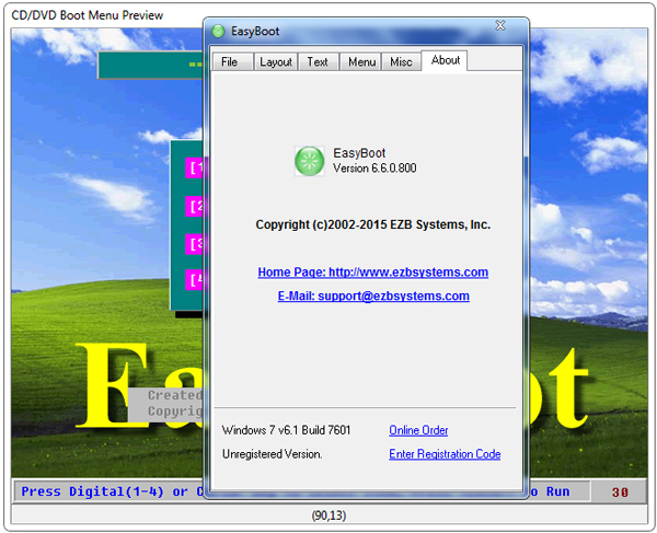 启动易(EasyBoot)截图