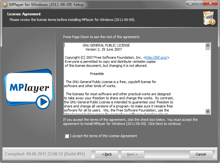 MPlayer截图