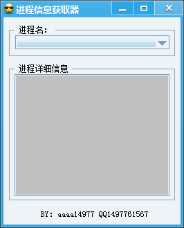进程信息获取器截图