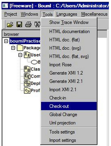 BOUML(UML2建模工具)截图
