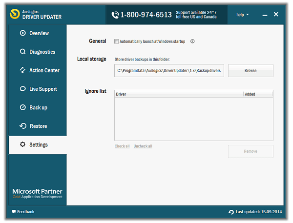 Auslogics Driver Updater截图