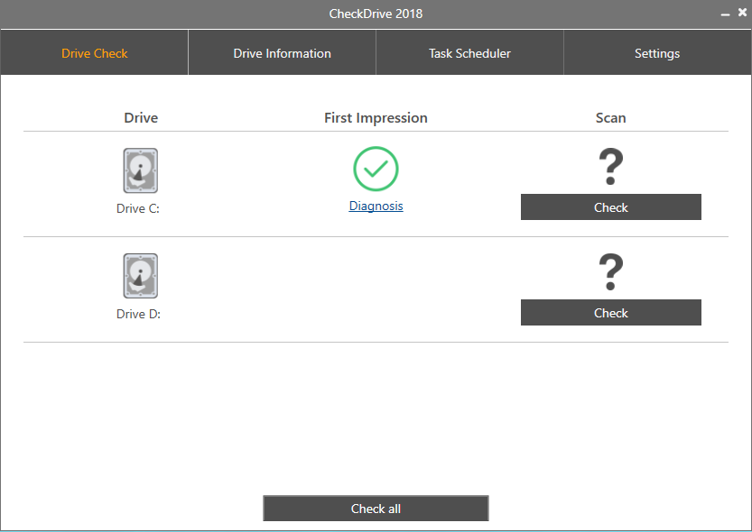 CheckDrive截图