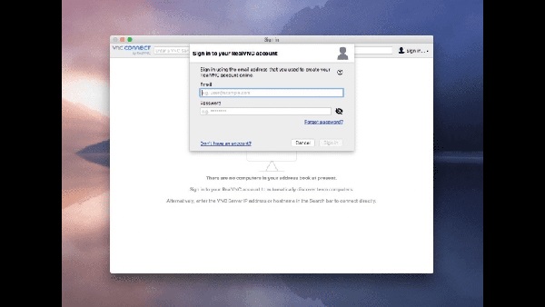VNC Viewer截图
