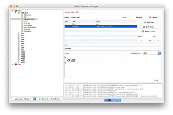 Redis Desktop Manager截图
