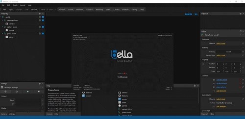 Bella Render截图