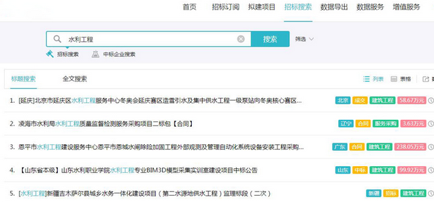 剑鱼标讯截图