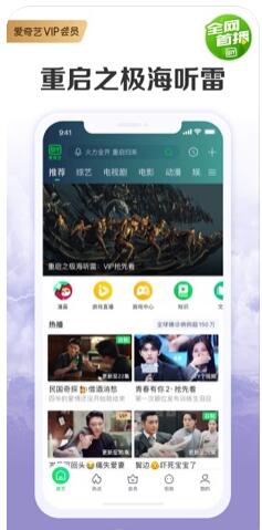 爱奇艺视频播放器截图