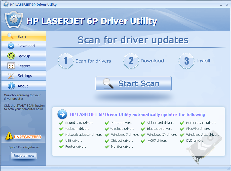 HP惠普LaserJet 6P黑白激光打印机截图