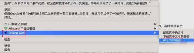 Talking Web截图