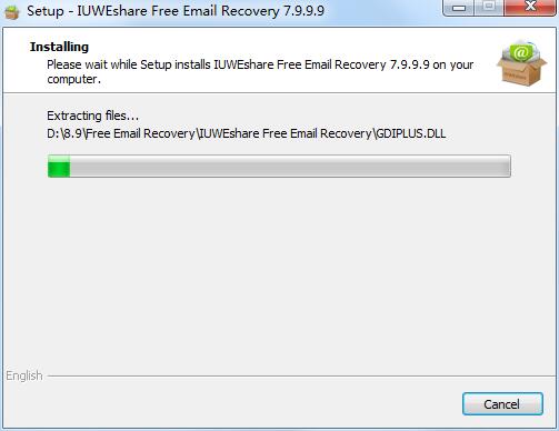 IUWEshare Free Email Recovery截图