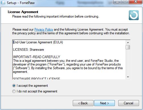 FonePaw iPhone Data Recovery截图