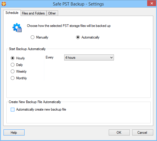 Safe PST Backup截图