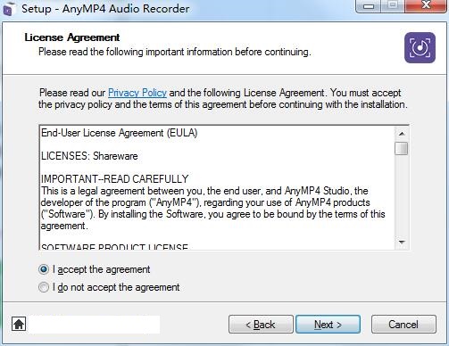 AnyMP4 Audio Recorder截图