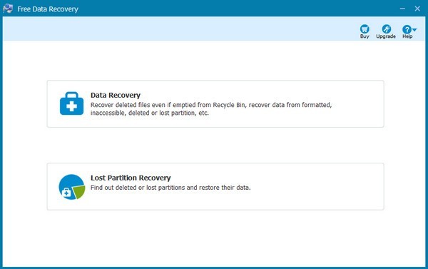 Free Data Recovery截图