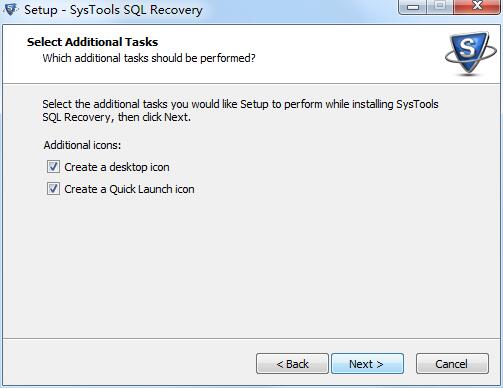 SysTools SQL Recovery截图