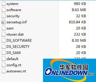 config system截图