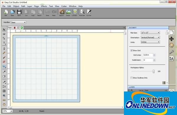 刻绘软件Easy Cut Studio截图