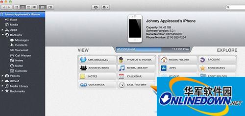 IExplorer(iPhone文件管理软件)截图