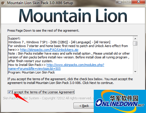 mac主题美化工具Mountain Lion Skin Pack截图