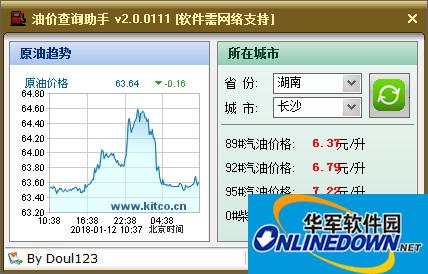 油价查询软件截图