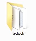 aClock截图